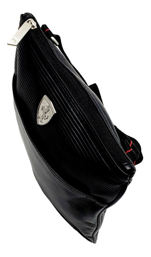 Imagen 5 de 5 de Bolsa Puma Ferrari Crossbody Negra