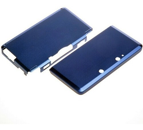 Funda De Aluminio Para Nintendo New 3ds Acolchada Azul