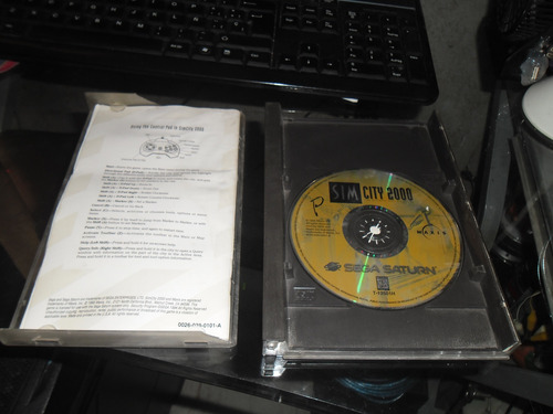Sim City 2000 Sega Saturn Americano Usado (Usado)