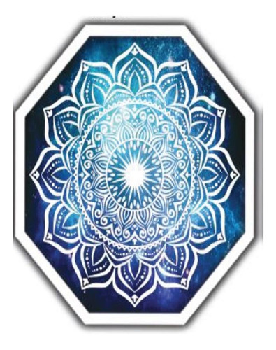 Quadro Mandala Arvore Da Vida Placa Decorativa Mdf Oitavado