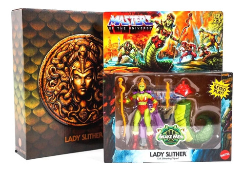 Lady Slither - Creaciones de Mattel - Nuevo - Motu - He-man