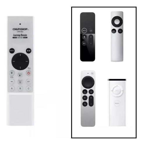 Repuesto Control Remoto Para Apple Tv 2022, 2021, 4, 3, 2, 1