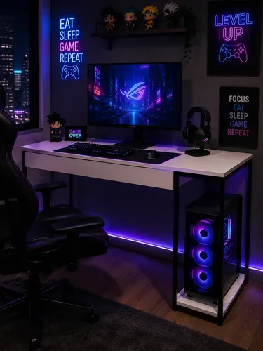 Escrivaninha Gamer Com Suporte CPU