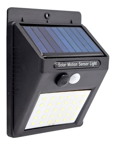 Foco 15w Solar Con Sensor Led Waterproof