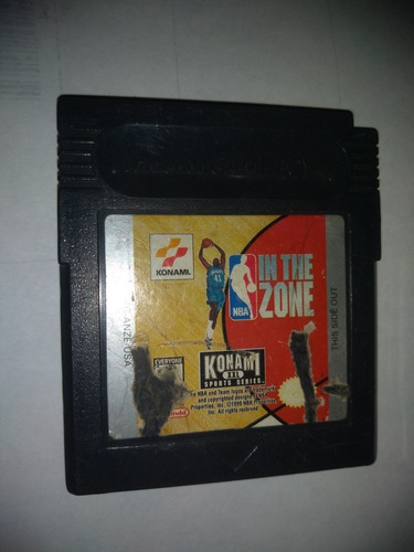 Nintendo Gameboy Color Video Juego Nba In The Zone (Usado)