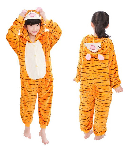 Pijama Enterito Niño Plush Animales Tigger