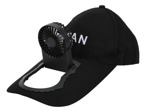 Gorro De Ventilador Portátil Recargable Por Usb Ajustable Pa