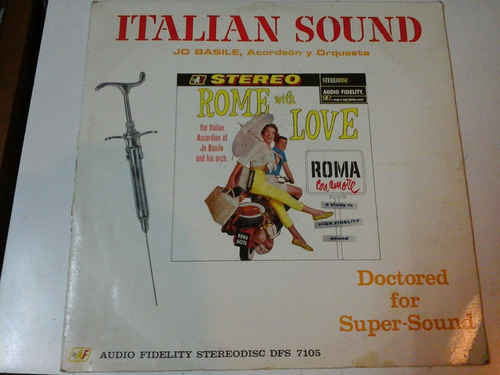 Vinilo 4778 - Italian Sound - Jo Basile, Acordeon Y Orque