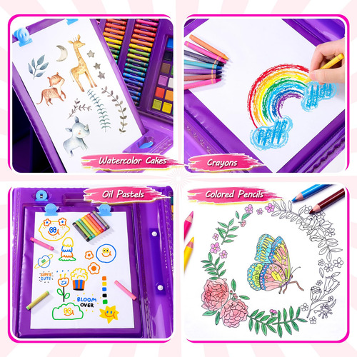 Set De Materiales De Arte Infantil Sirenas