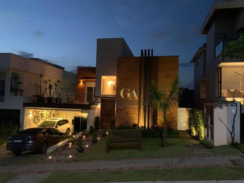 Imagem 1 de 30 de Casa Com 4 Dormitórios À Venda, 374 M² Por R$ 3.800.000 - Tamboré - Santana De Parnaíba/sp - Ca0584