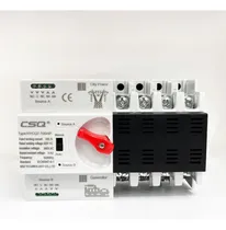 Comprar Transferencia Automatica\u002Fmanual  Csq  100amp. 4 Polos