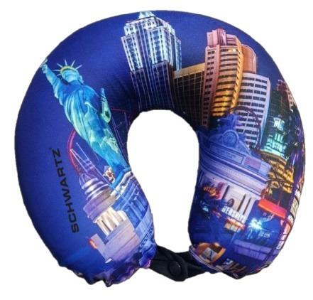 Set X 2 Cuello De Viaje Viscoelastico Funda Desmontable Cuot