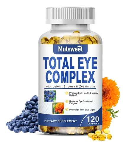 Total Eye Complex / Salud De Los Ojos / 120 Cápsula 