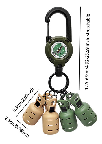 Protector De Anzuelo De Calamar, 4 Piezas, Cubierta De Verde