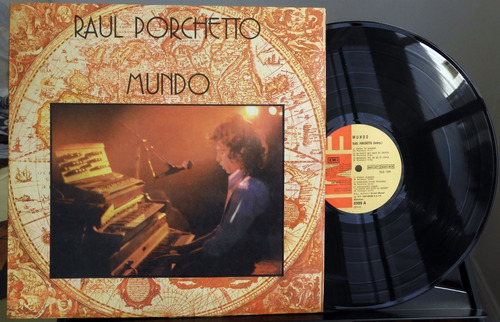 Vinilo Lp Raul Porchetto - Mundo - Exc  - Edfargz