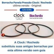Anel De Vedação Panela Pressão Clock Original 3 + 3 Valvulas