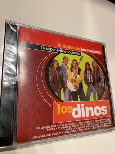 Los Dinos 14 Súper Éxitos Cd Original Nuevo Sellado