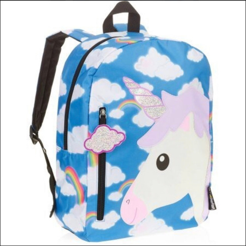 Unicornio M Od Nubes Back Pack  Color Rosa Chicle