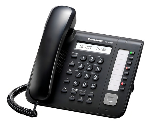Teléfono Ip Kx Nt551x Panasonic Color Blanco