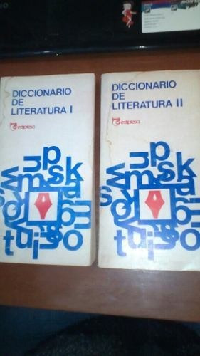 Diccionario De Literatura 1 Y 2.