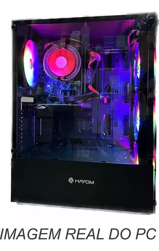 Computador Gamer Completo, I5-3470, 16GB, 240GB, RX 550