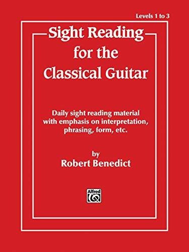 Book : Sight Reading For The Classical Guitar, Level I-iii.