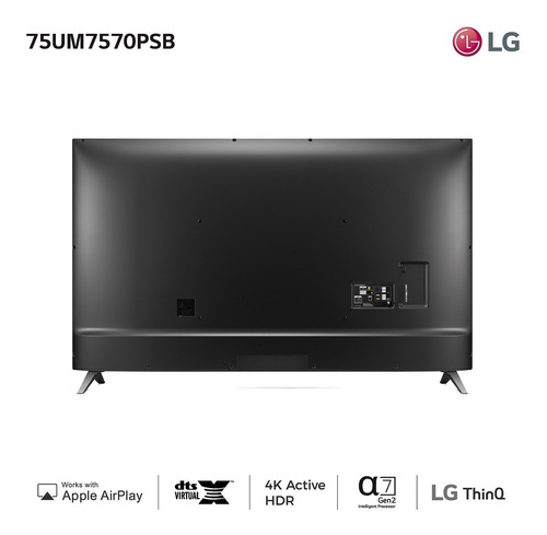Smart Tv 75 Ultra Hd LG Uhd75um7570 - Garantía Oficial