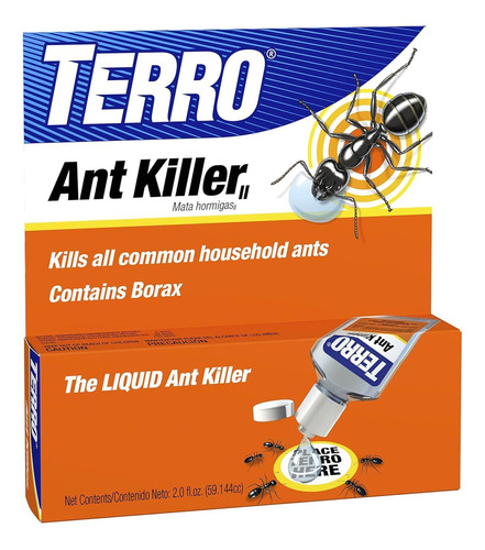 Terro T200-12 Mata Hormigas Liquido 2 Onzas., Paquete De 1