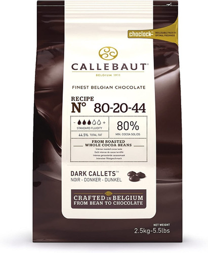 Chocolate Callebaut Bitter 80