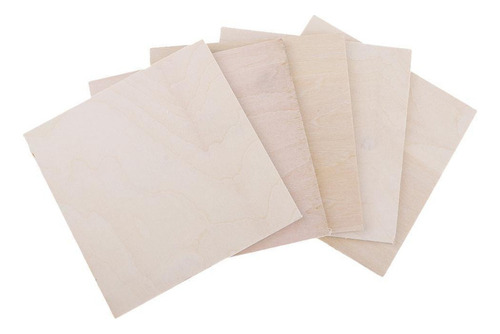 Modelo De Madera 100x100x1.5mm