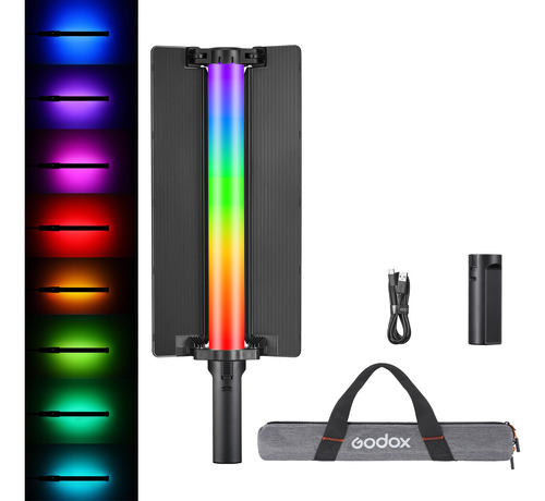 Godox Lc500r Mini Rgb Led Light Stick (negro, 18) - Ilumina.
