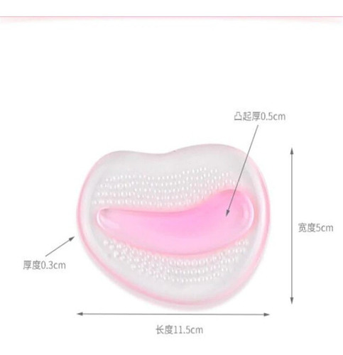 Imagem 10 de 10 de Palmilha De Absorção Apoio Sapato Almofadas De Silicone 1 Pa