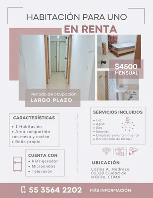 Cuarto en renta