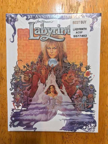 Jim Hensons Laberinto Labyrinth Digibook Blu Ray Usa