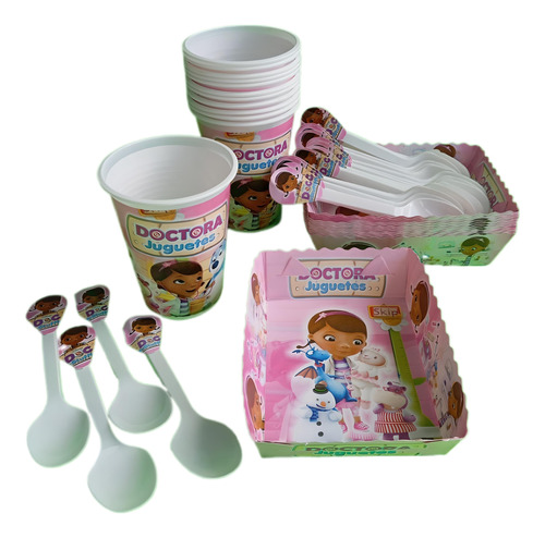 Kit Decoracion Infantil Dra Juguetes 36niños Leer Descripcio