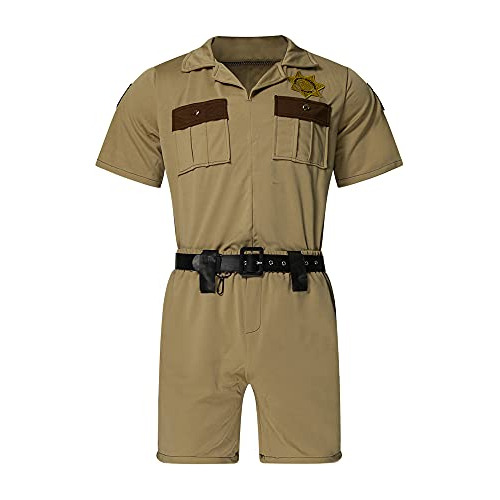 Disfraz De Reno Lt. Dangle Hombres, Policía, Sheriff, ...