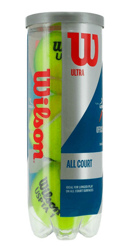 Pelotas Tenis Wilson Ultra Club All Court X3 I Giveaway