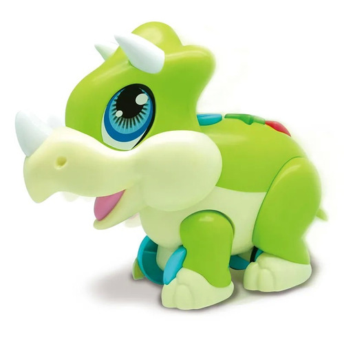 Brinquedo Junior Magasaur Tricerátopo Baby Musical Fun 84357