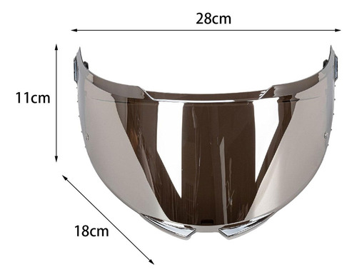 Visera Para Casco De Motocicleta, Casco/protector Antiniebla