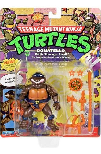 Tortugas Ninja Donatello Muñeco Figura C/accs 10cm Original