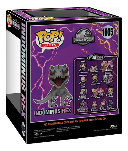 Funko Pop! Fusion Jurassic World - Indominus Rex #1005 Stand