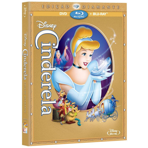 Dvd - Blu-ray - Cinderela: Edição Diamante