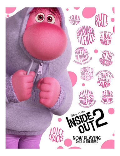 Poster De Intensamente 2 Escoge Tu Personaje