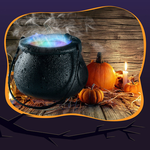 Máquina De Cubos De Brujas Con Atomizador De Calabaza De