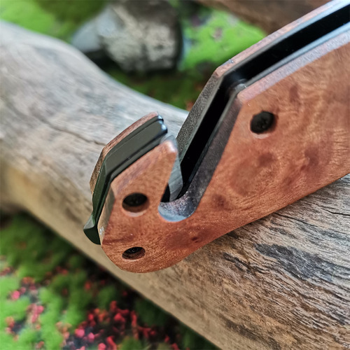 Cuchillo Plegable Multiusos Para Acampar Al Aire Libre Con M