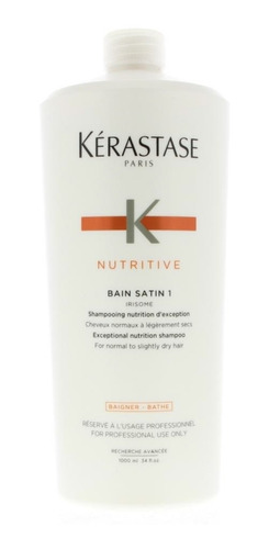 Kerastase Shampoo Bain Satin 1 1lt. Imperdible!