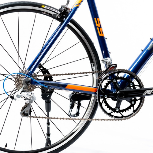 Bicicleta Ruta Speed Road S9 Rodado 28 Shimano Combo Regalo Azul 54 Cm