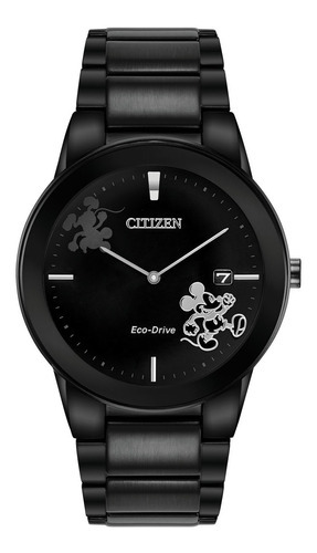 Reloj Citizen Disney Unisex Color de la correa Negro Color del bisel Negro Color del fondo Negro