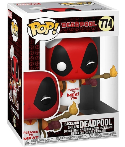 Funko Pop! - Deadpool Backyard Griller #774 (en D3 Gamers)