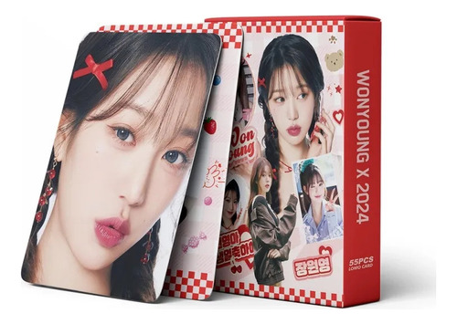 Tarjeta Lomo Jang Won Young Wonyoung Star Con Álbum En Vivo